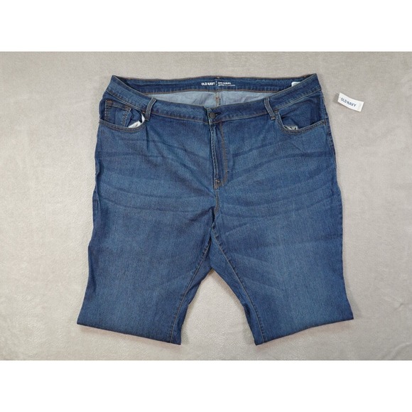 Old Navy Womens Denim Blue Mid Rise Original Bootcut Jeans Size 26 Short - Picture 4 of 13